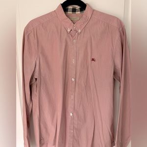 Men’s Burberry Button Up Shirt